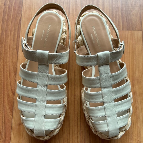 Paloma Barcelo braided platform sandals - Picture 9 of 11